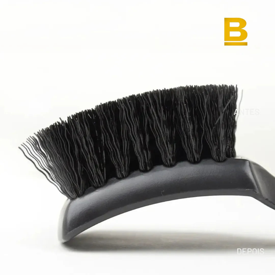 Escova Curva de Limpeza para Rodas e Pneus Bonicar Brasil