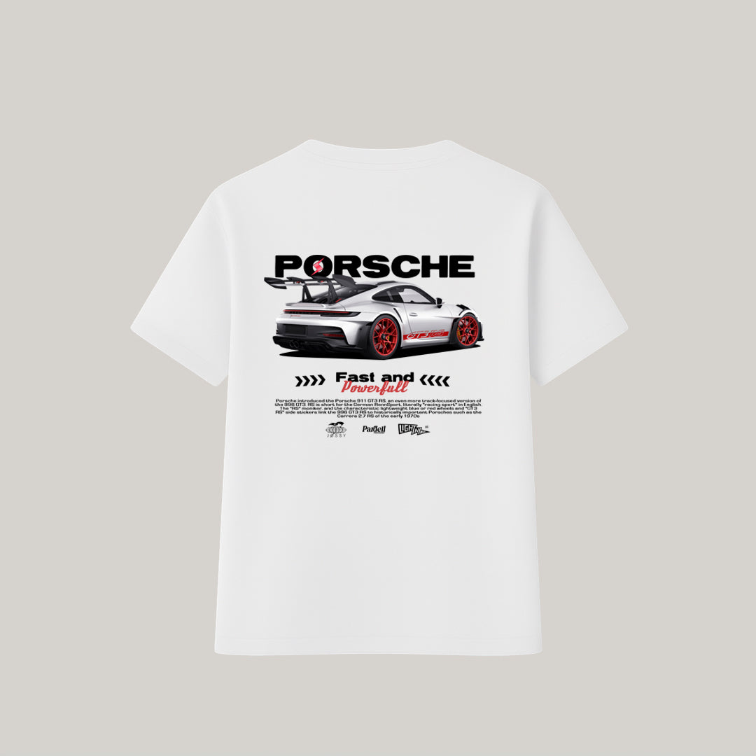 CAMISETA PORSCHE GT3RS BRANCA - RC46