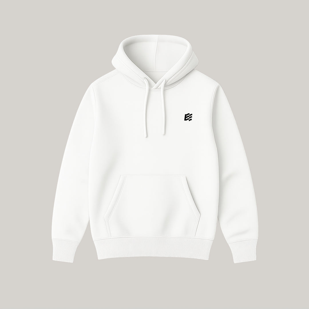 MOLETOM CAPUZ RACE COLLECTION BRANCO - RC88