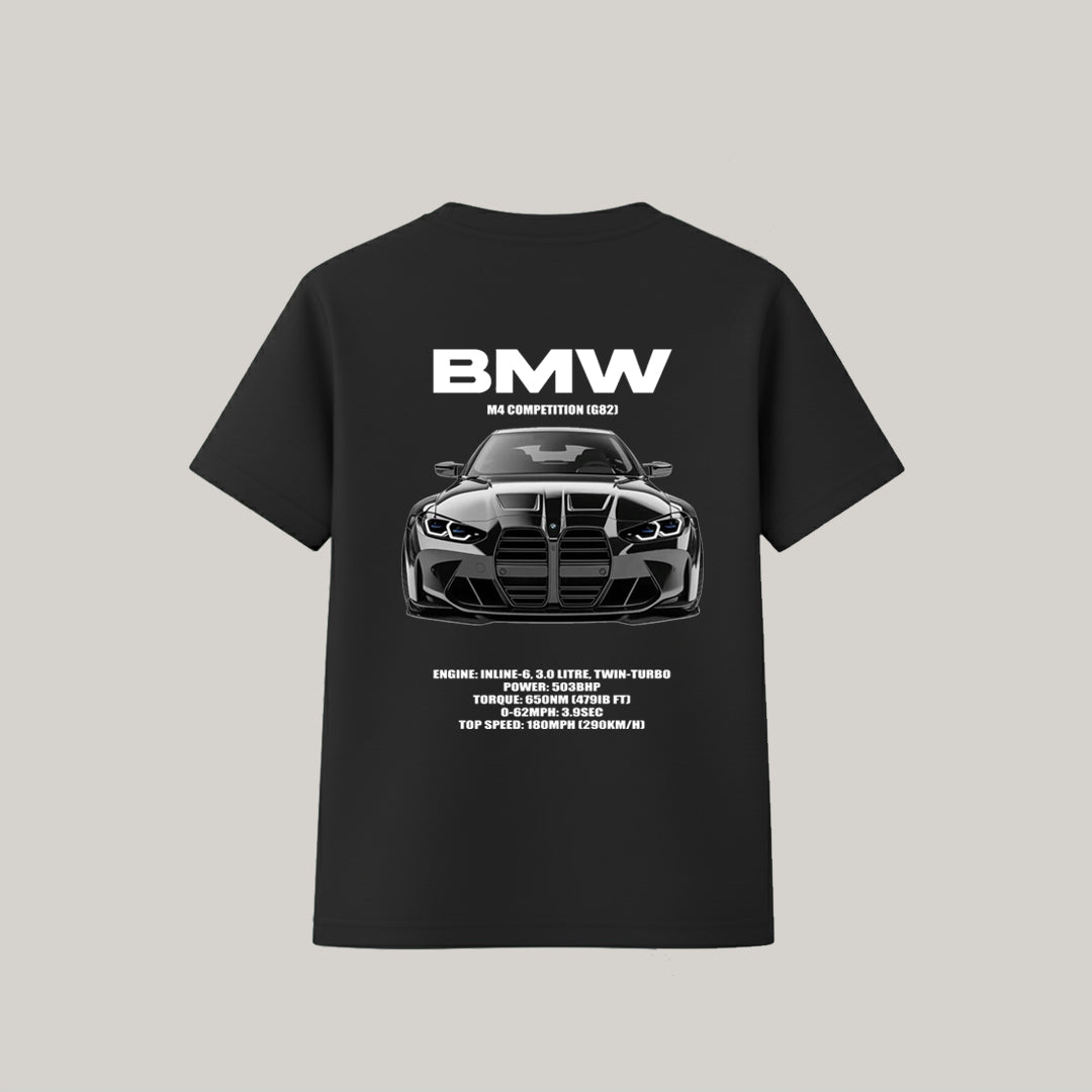 CAMISETA M4 COMPETITION PRETA - RC91