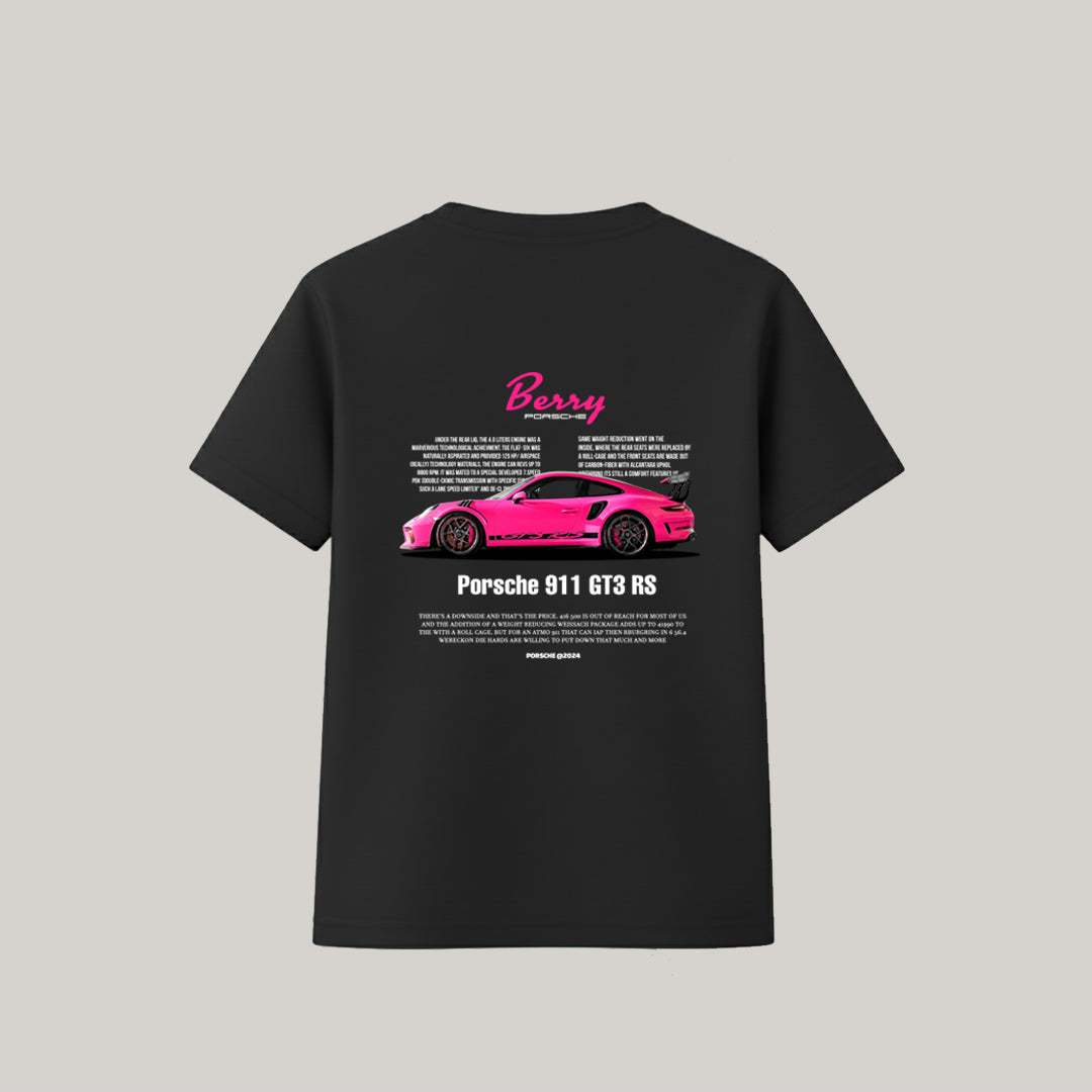 CAMISETA INFANTIL PORSCHE ROSA - RC77