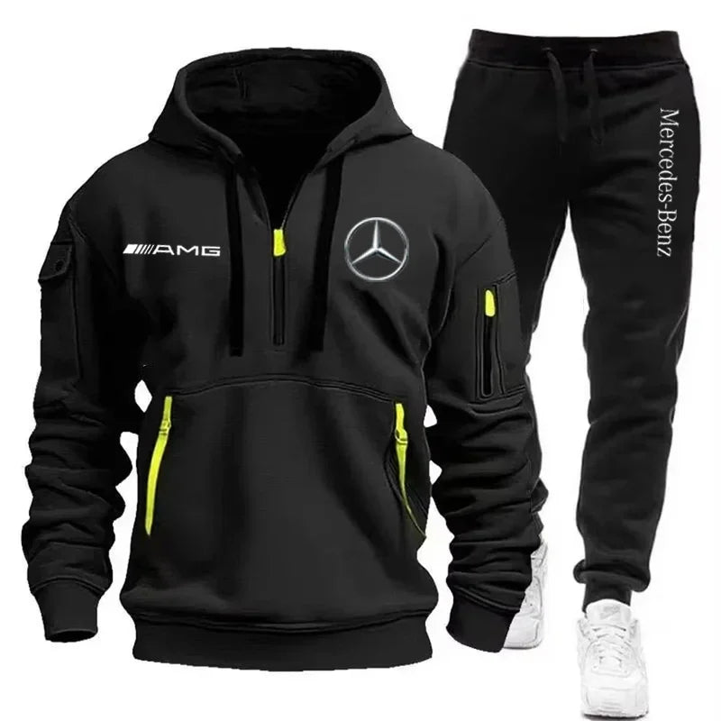 CONJUNTO MOLETOM PREMIUM MERCEDES BENZ AMG - RC137
