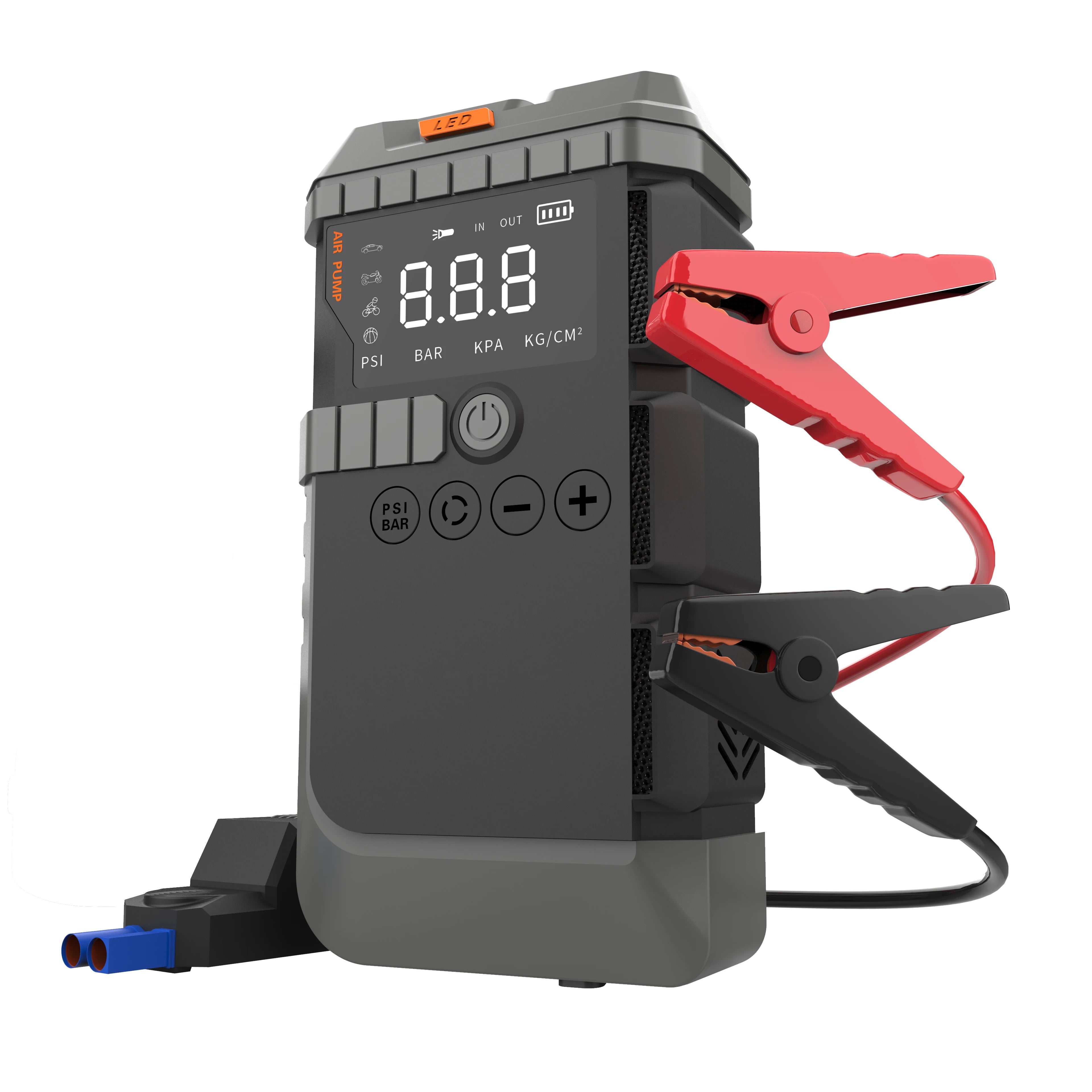 AUXILIAR DE PARTIDA + COMPRESSOR DE AR - RC160