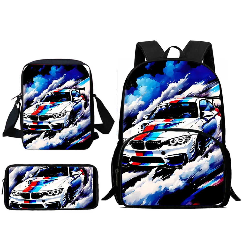 KIT MOCHILA ESCOLAR BMW M RACE - RC5