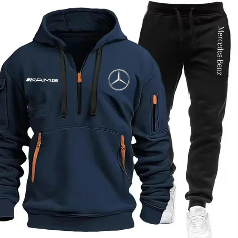 CONJUNTO MOLETOM PREMIUM MERCEDES BENZ AMG - RC137