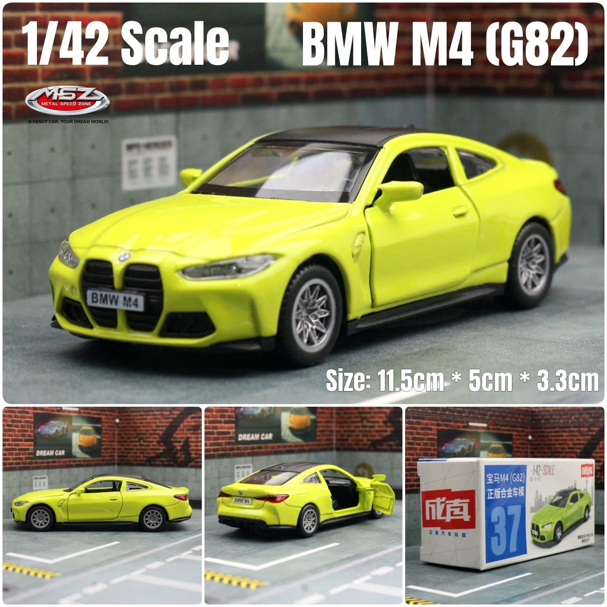 MINIATURA BMW M4 CSL G82 - RC19