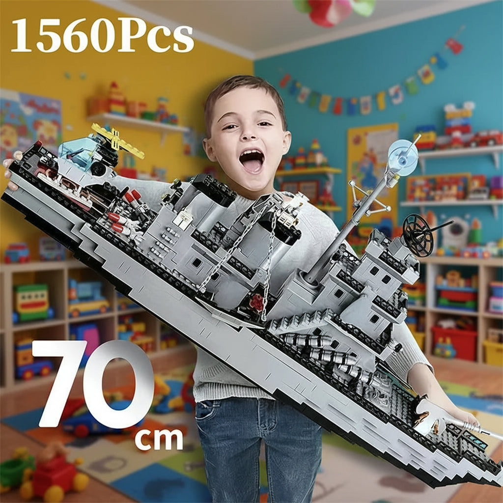 BLOCOS DE MONTAR NAVIO DE GUERRA DA MARINHA - RC131