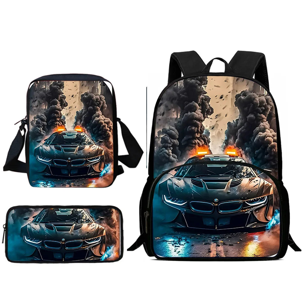 KIT MOCHILA ESCOLAR BMW M RACE - RC5