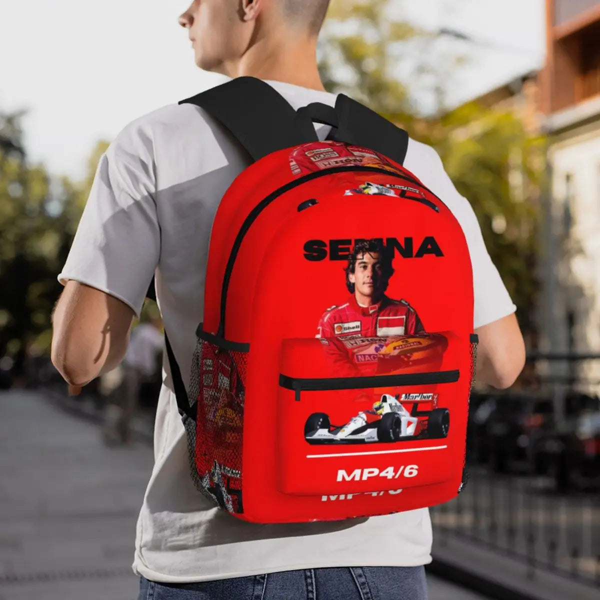 MOCHILA AYRTON SENNA RACE F1 - RC3