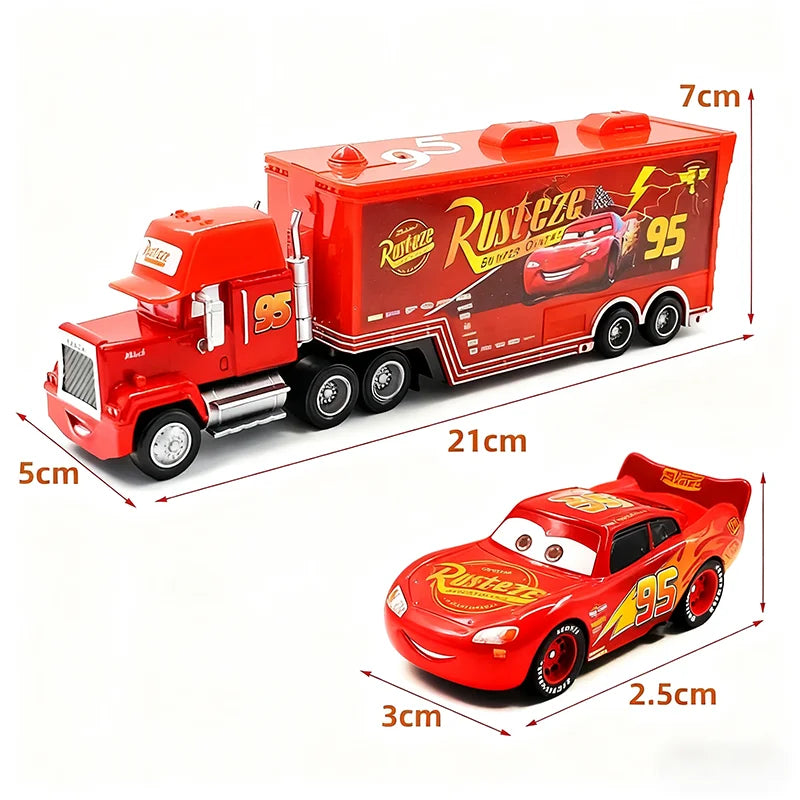 KIT MINIATURAS FILME CARROS DISNEY PIXAR 12 PEÇAS - RC126