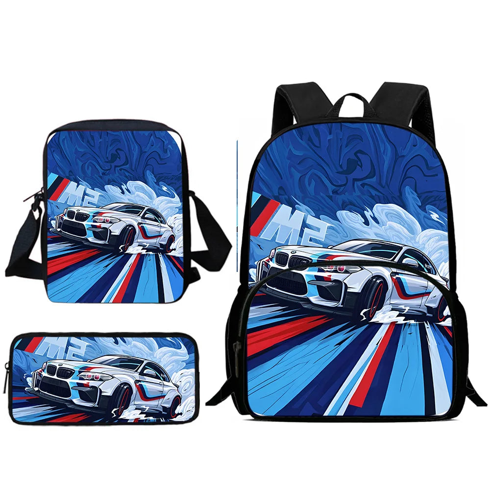 KIT MOCHILA ESCOLAR BMW M RACE - RC5