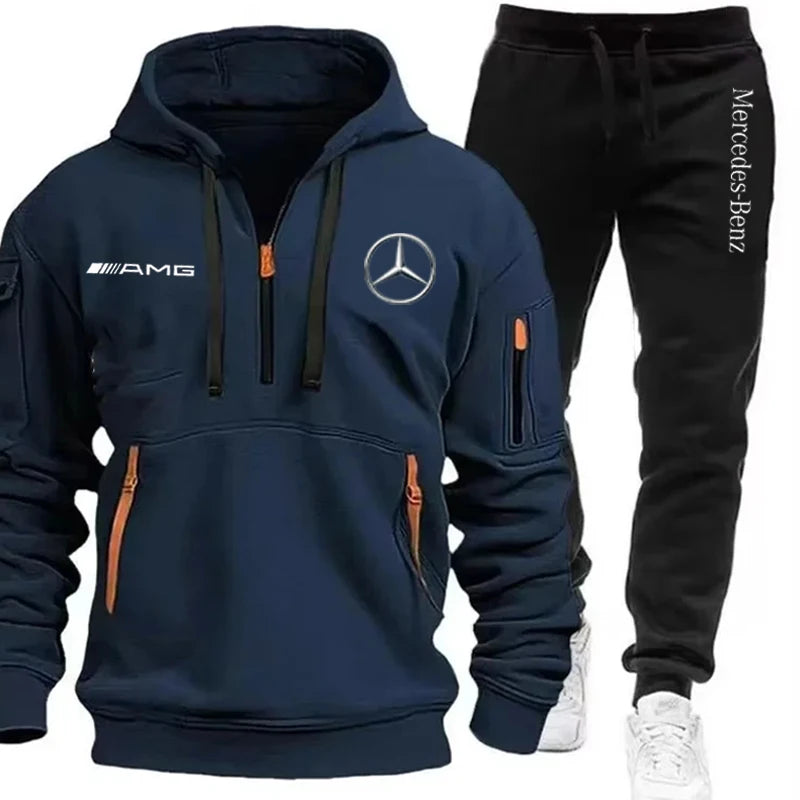 CONJUNTO MOLETOM PREMIUM MERCEDES BENZ AMG - RC137