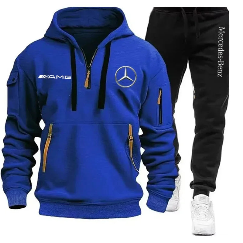 CONJUNTO MOLETOM PREMIUM MERCEDES BENZ AMG - RC137