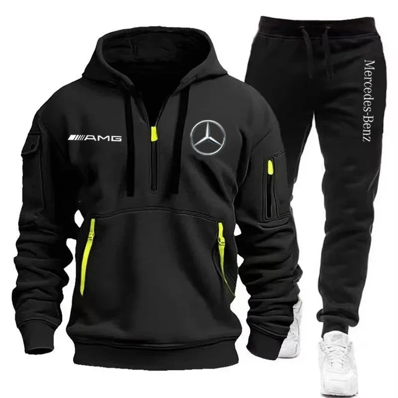 CONJUNTO MOLETOM PREMIUM MERCEDES BENZ AMG - RC137