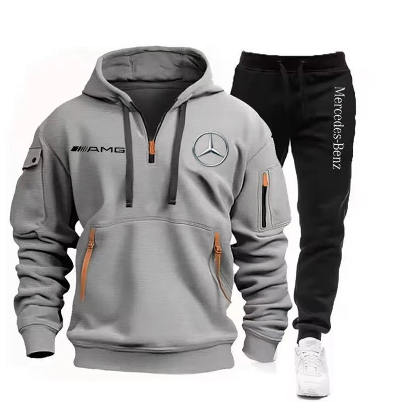 CONJUNTO MOLETOM PREMIUM MERCEDES BENZ AMG - RC137