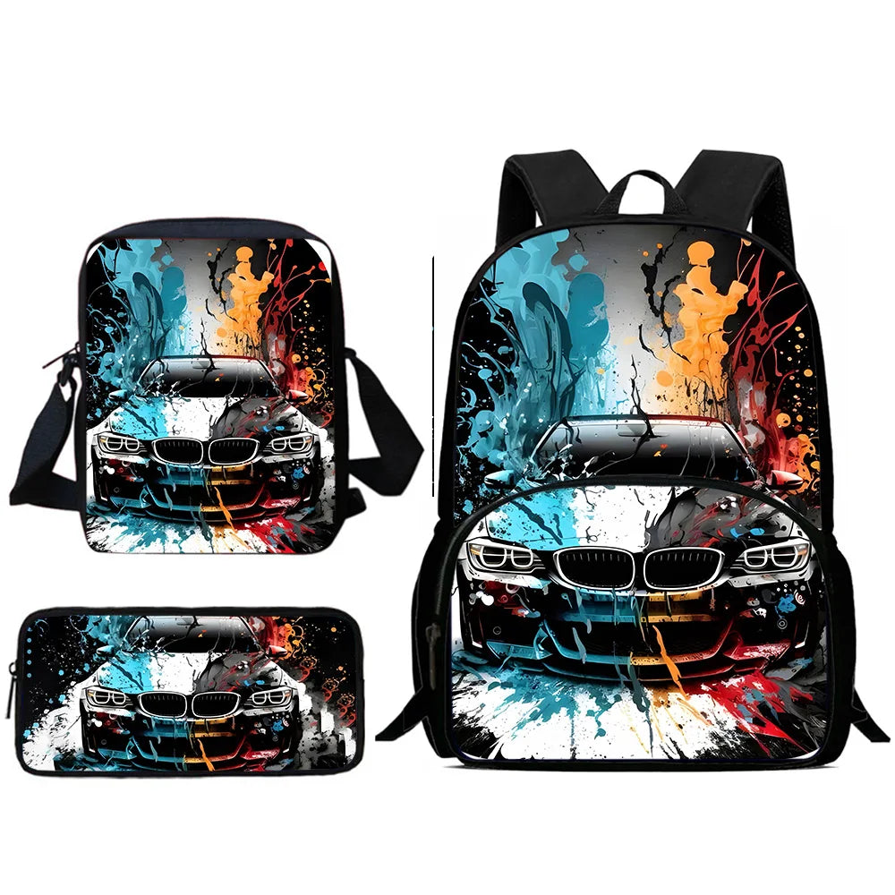 KIT MOCHILA ESCOLAR BMW M RACE - RC5