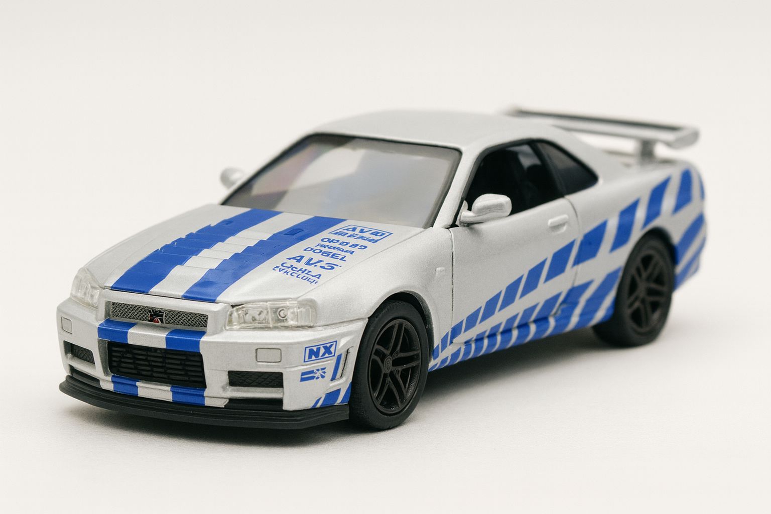 MINIATURA NISSAN SKYLINE GTR R34 - RC20