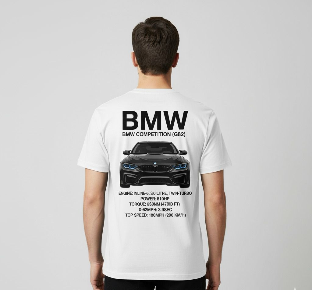 CAMISETA M4 COMPETITION BRANCA - RC90