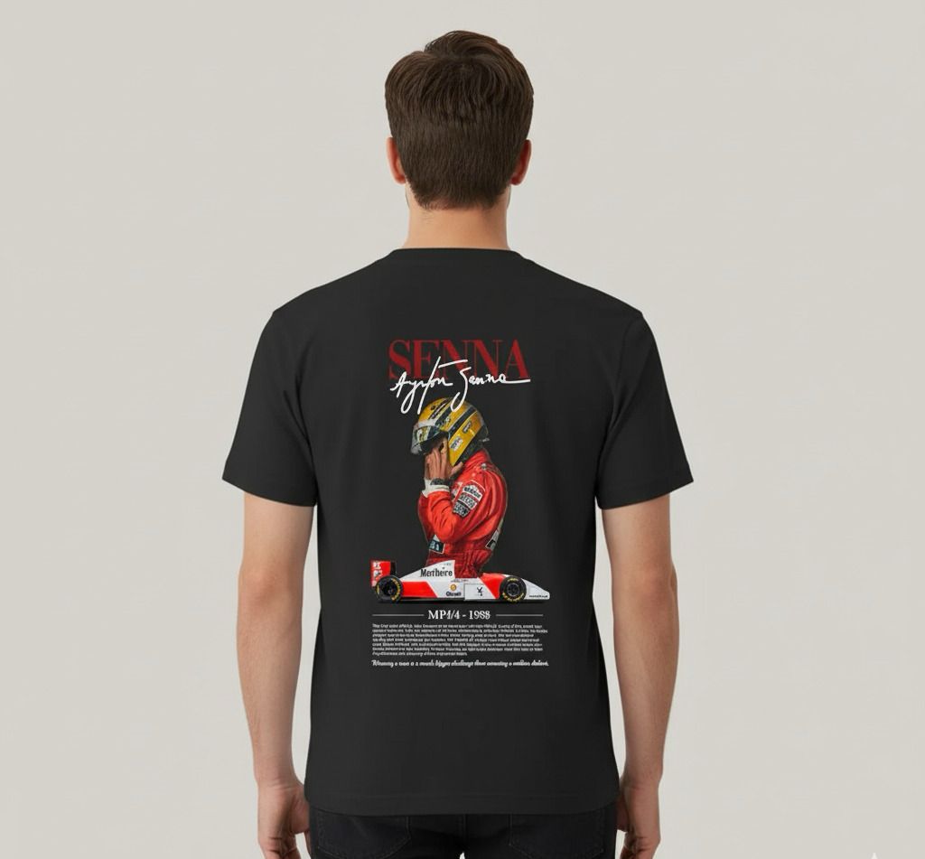 CAMISETA AYRTON SENNA - RC34