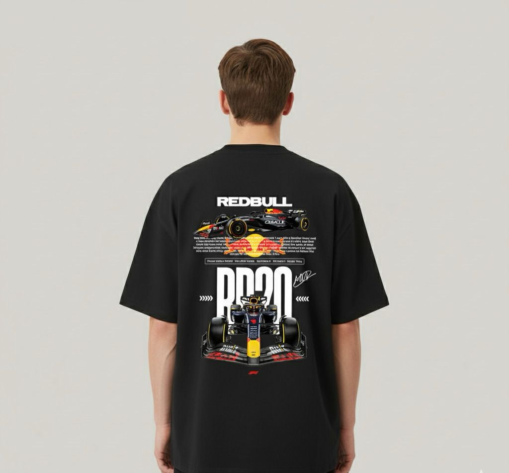 OVERSIZED RED BULL PRETA - RC56