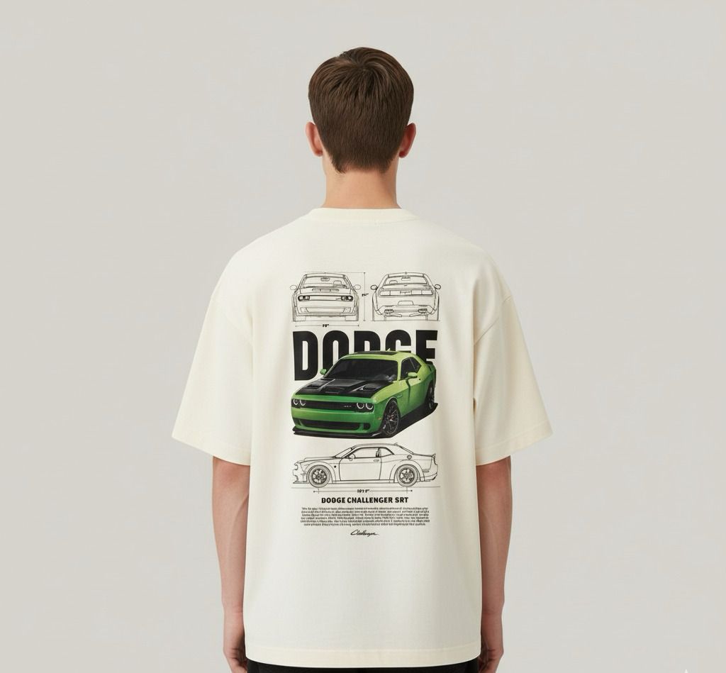 OVERSIZED DODGE OFF WHITE - RC63