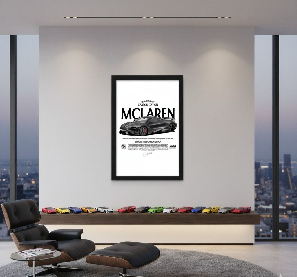 QUADRO DECORATIVO MCLAREN - RC97