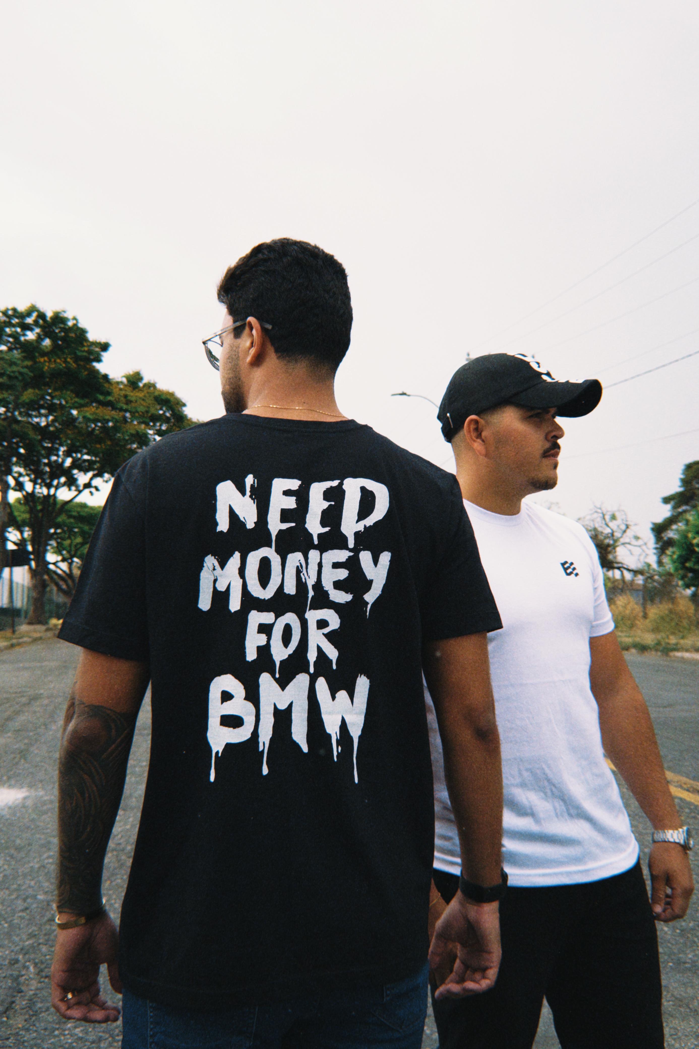 KIT 2 CAMISETAS NEED MONEY BMW - RC13