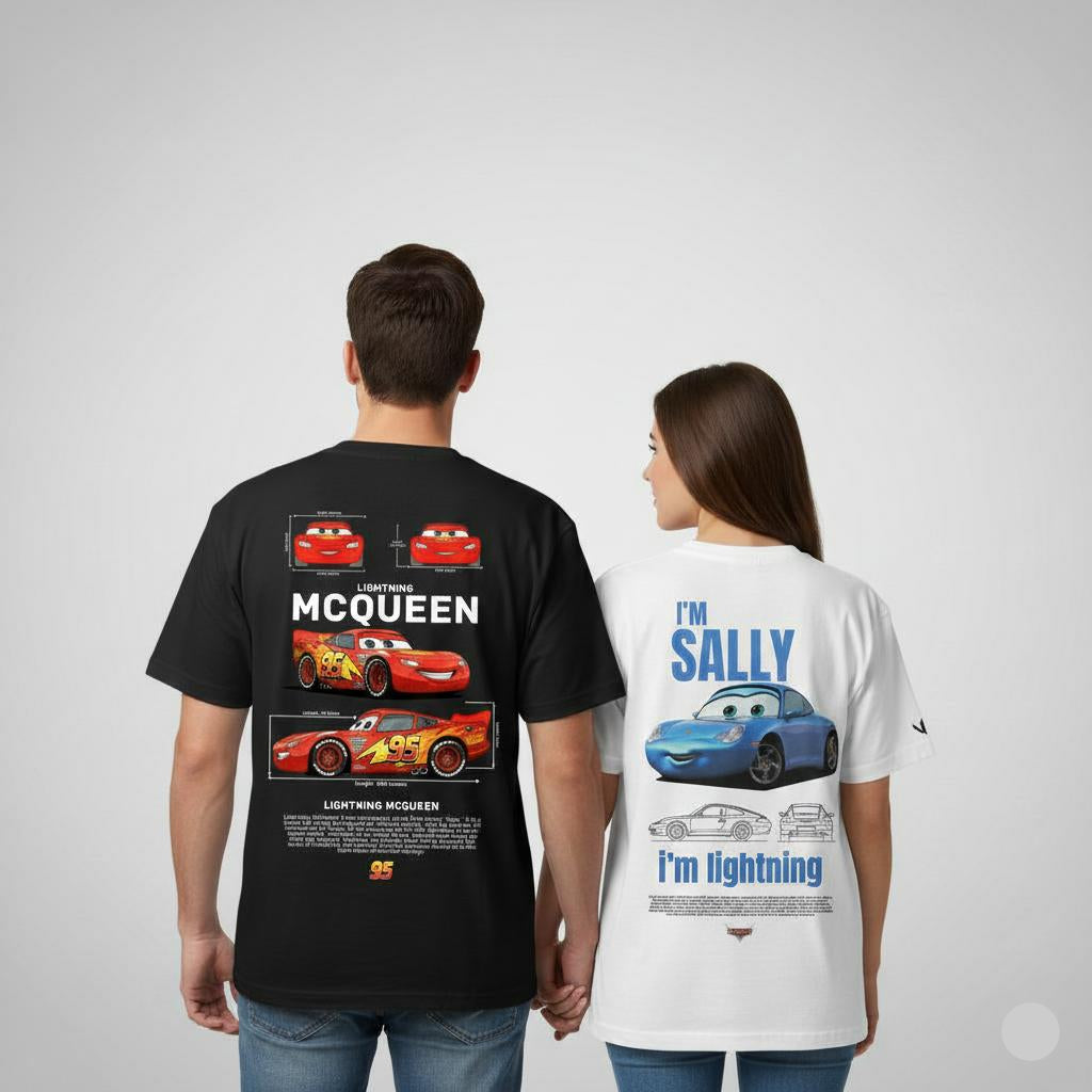 KIT CASAL RELÂMPAGO MCQUEEN E SALLY - RC165