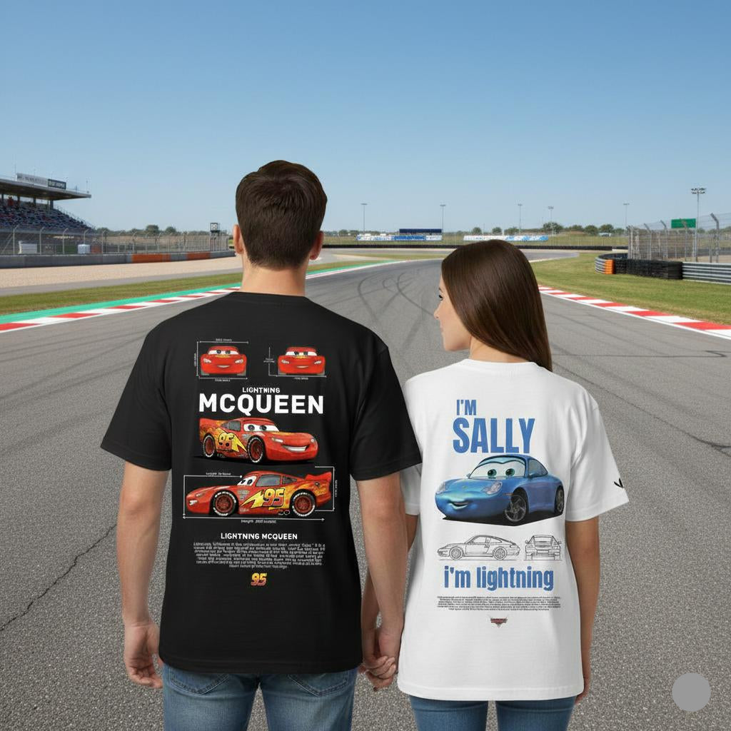 KIT CASAL RELÂMPAGO MCQUEEN E SALLY - RC165