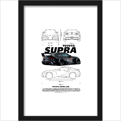 QUADRO DECORATIVO SUPRA