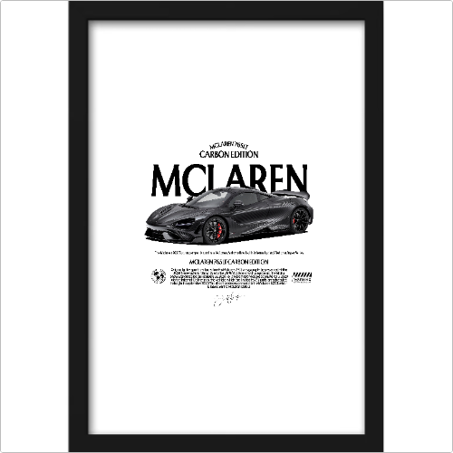 QUADRO DECORATIVO MCLAREN